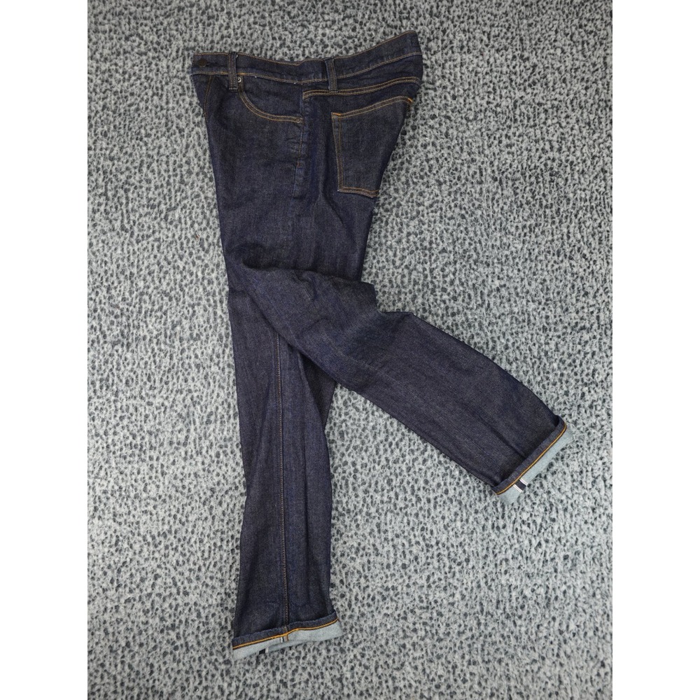 Uniqlo +J Jil Sander Selvedge Slim Fit Jeans 27 Indigo Blue 438112